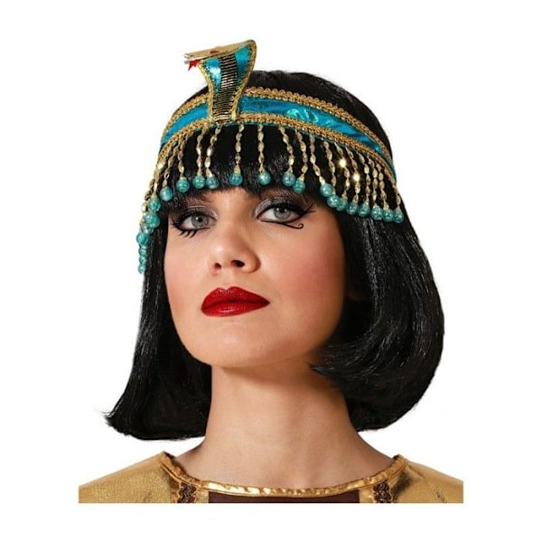 Bandeau Perler Dronning Cleopatra Blå, Guld, Röd