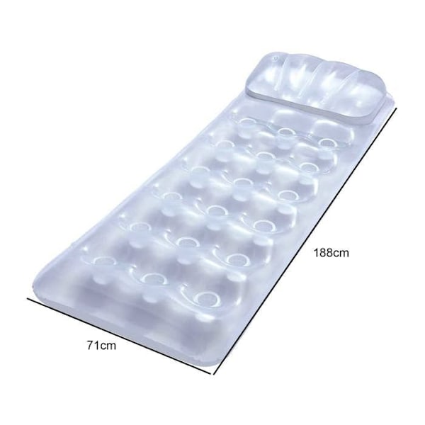 Swimming pool air mattress - BESTWAY - Grey grå