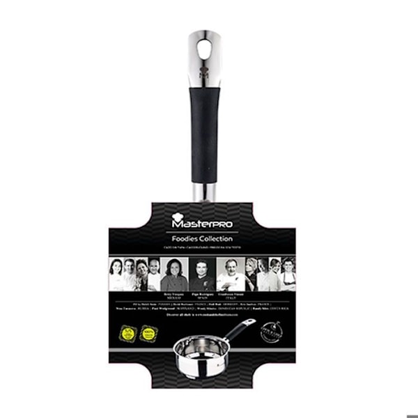 Masterpro Kastrull Silver Rostfritt stål Ø 16 cm 1,3 L Silver