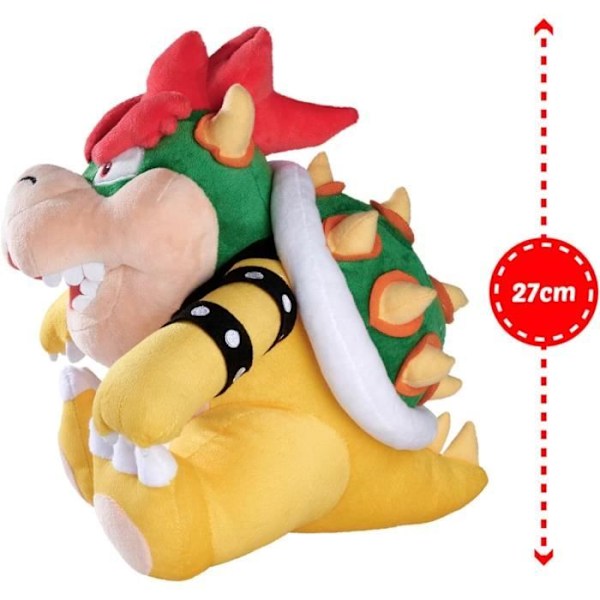 Super Toys Mario Bowser Pehmo 27 cm