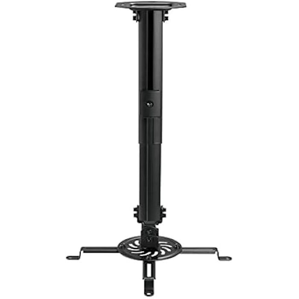 AISENS - CP04TSRE-131 - Universal roterende og forlængelig projektstøtte 13,5 kg, sort Svart