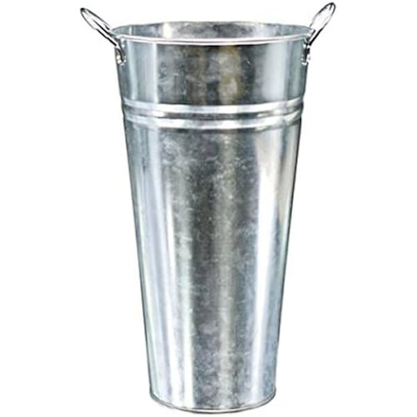 Kukkaruukku - VERSA - Monivärinen - Metalli - 16,5 x 16,5 x 27,5 cm - Pyöreä Flerfärgad