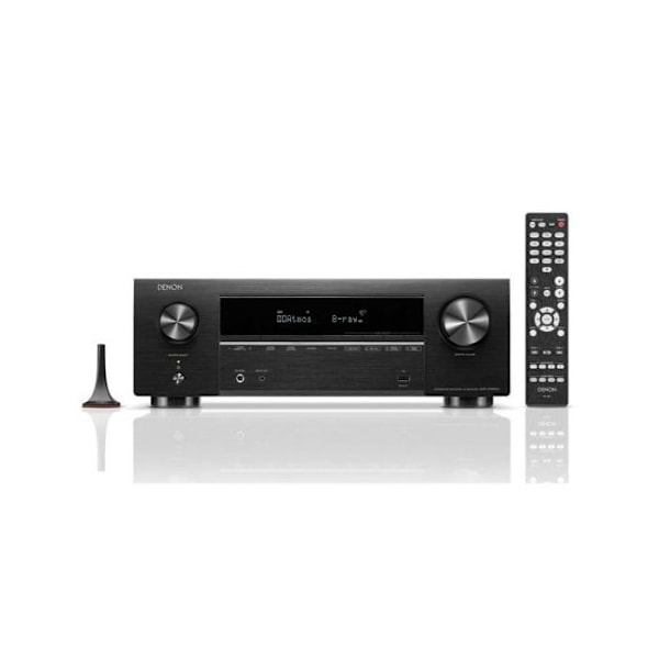 Denon AVR-X1800H AV-vastaanotin 8K 3D 7.2/5.2.2 Dolby Atmos ja DTS:X musta