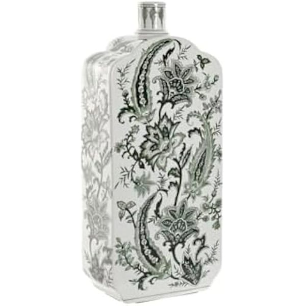Vase - Hjem Esprit - Multifarvet - Porcelæn - 21 x 10 x 48 cm - Moderne Design Flerfärgad