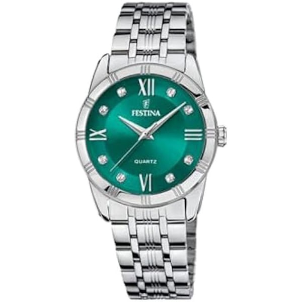 Ur - FESTINA - Mademoiselle F16940/F - Hvid - Quartz - Mineralglas - Analogisk