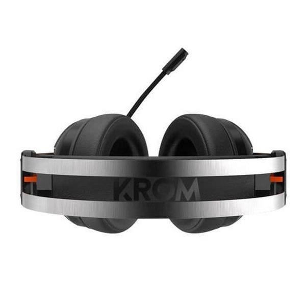 Headset med Micro Gaming KROM Kode 7.1 Virtual NXKROMKDE - Svart