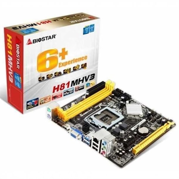 Biostar H81MHV3 3.0 LGA1150 emolevy