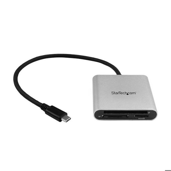 STARTECH Usean kortinlukija, jossa USB-C SD / MicroSD / CompactFlash - USB 3.0