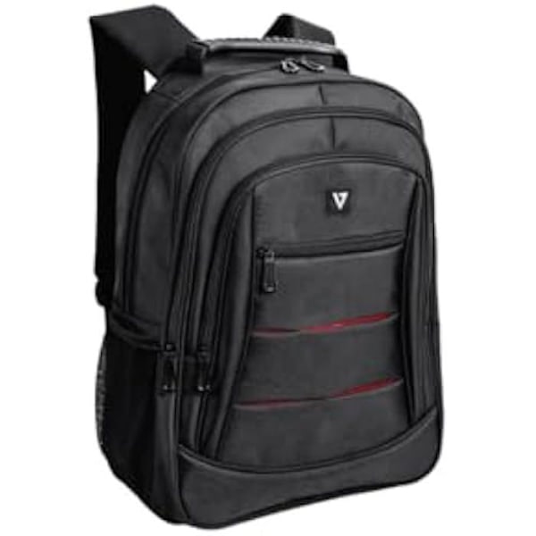 V7 Professional Rygsæk - Sort - Til 15,6" bærbar - Vejrbestandig Svart