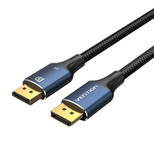 Kabel - TV-forbindelse - video - lyd Vention DisplayPort HD 8K 1 m HCELF (Blå)