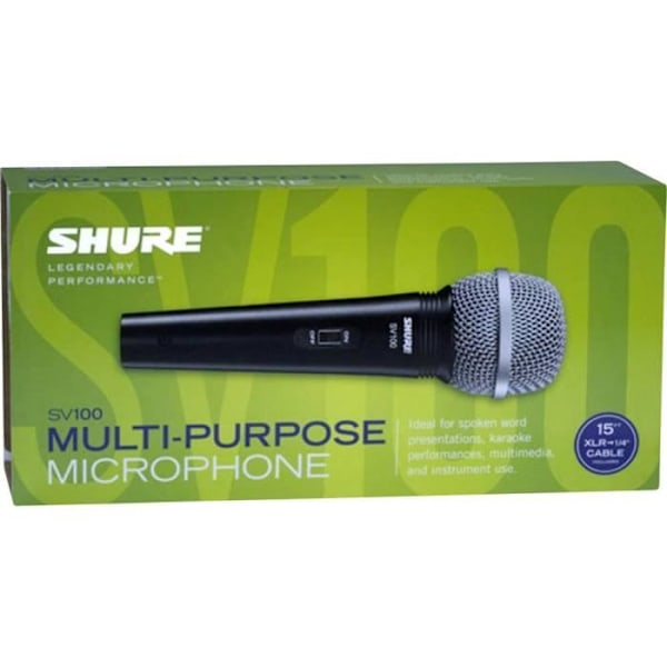 Shure SV100 Vokalmikrofon Transmissionstype (detaljer): kablet