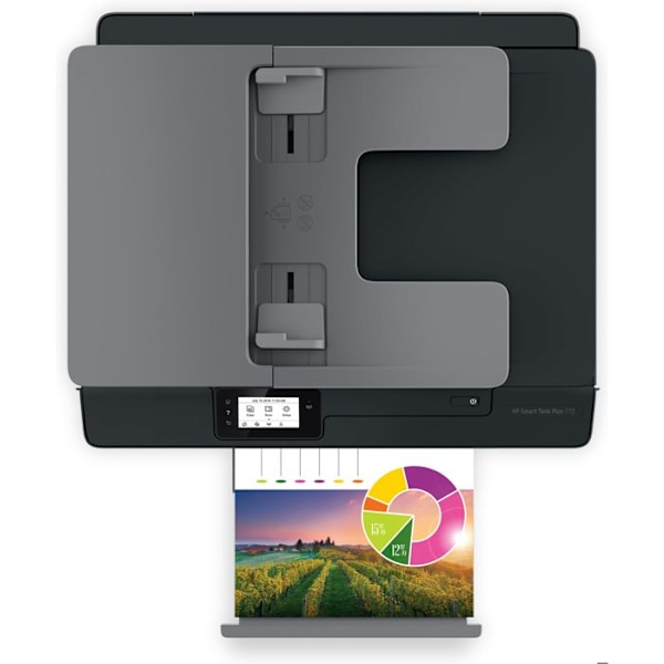 HP WorkForce WF-2850DWF - Farve WiFi - Inkjet - Automatisk duplex Sort, Grå