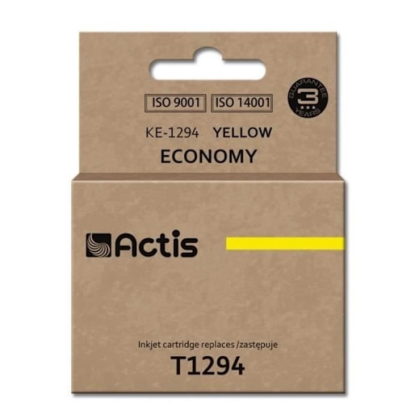ACTIS blækpatron - Erstatter Epson T1294 - Sort
