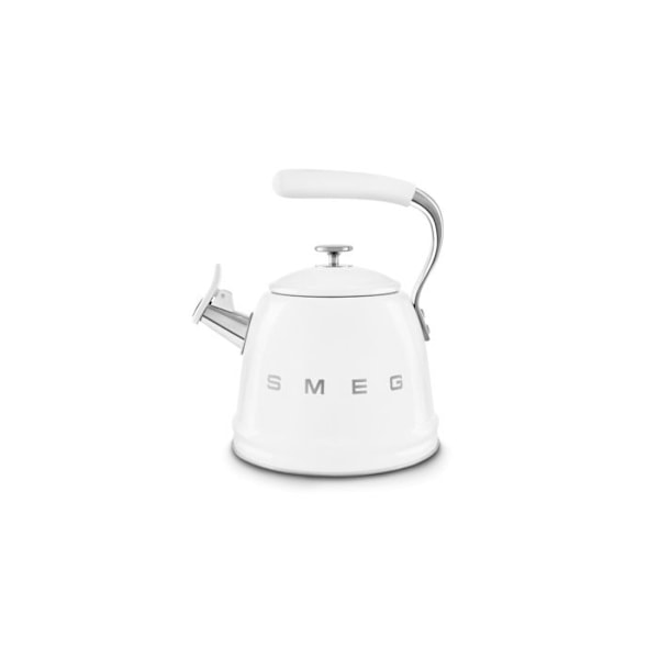 Smeg visselpipböiler 2.3l vit - WKF01WH rostfritt stål