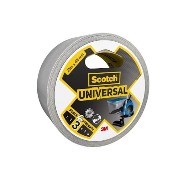 3M universal reparationsklud - grå - 25mx48mm Grå