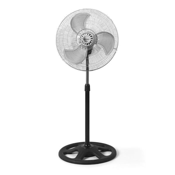 Orbegozo PWS 0547 - Industriel ventilator til bord eller væg 3 i 1 vibrationsfunktion med 128 W effekt, 3 hastigheder, propeldiameter 45 cm
