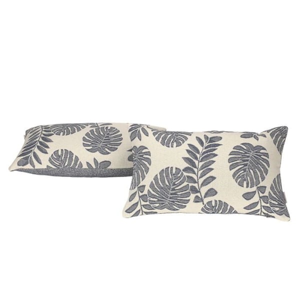 Kuddfodral Alexandra House Living Ordesa Blå 30 x 50 cm 30 x 1 x 50 cm 2 st. Blå