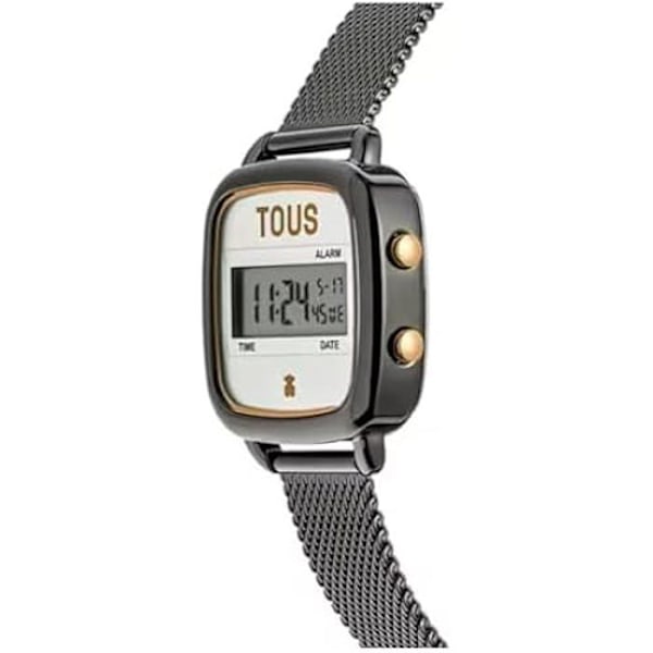 TOUS Ur D-Logo 300358300 Stål Digital IP Grå Grå