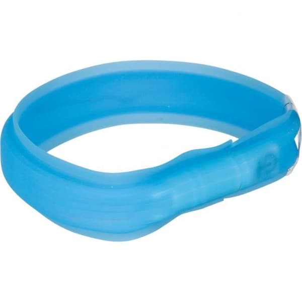 TRIXIE USB-driven blixtljusremsa L-XL 70 cm blå