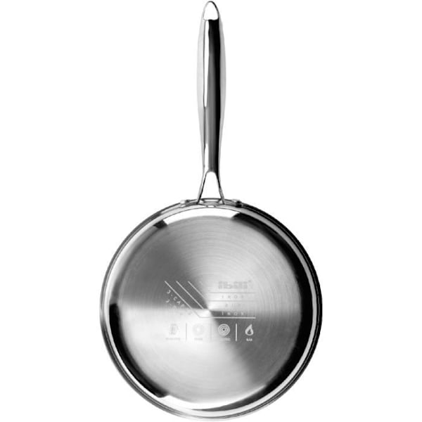 Pande - IBILI - 30 cm - Rustfrit stål - Tredobbelt lag - Induktionskompatibel Rostfritt stål