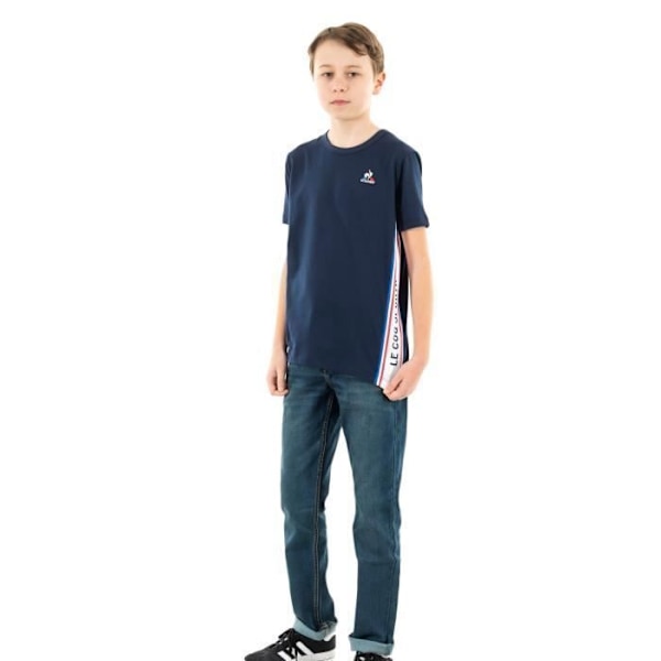 Kortærmede t-shirts Le Coq Sportif Tri Tee SS N°1 - Blå Blå 12 år