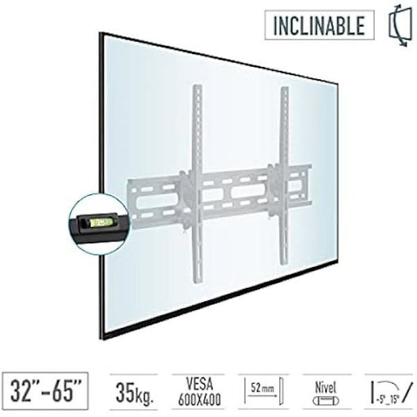 Universaali kallistuksen tuki - TM ELECTRON - TMSLC129S - näytöt 26" - 50" - VESA 400x400 - Max 30 kg