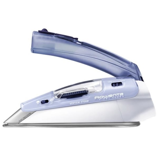ROWENTA First Class Travel strykjärn, 1000 W, Ångflöde 10 g/min, Pressning 45 g/min, Microsteam 200 rostfritt stålsula