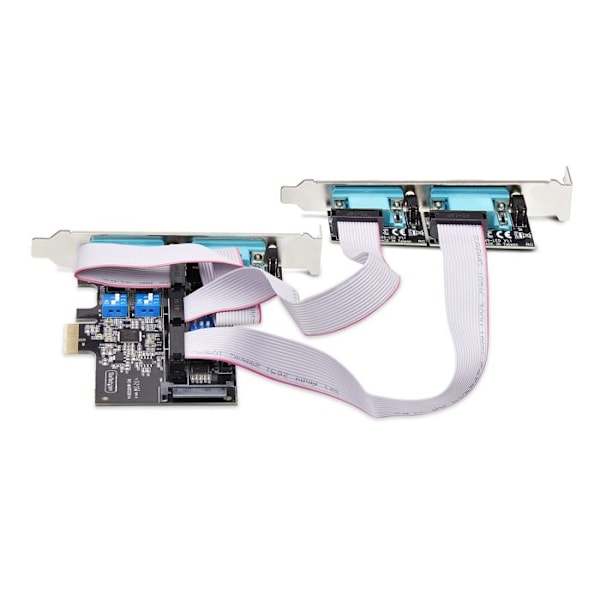 4-Port PCI Express seriel kort - STARTECH.COM - PCIe til RS232/RS422/RS485 adapter/kort