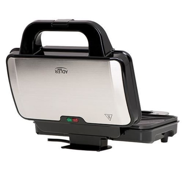 Sandwichgrilli - ADLER - AD 3043 - 1300 W - Tara antiadhesiiviset - XXL-koko