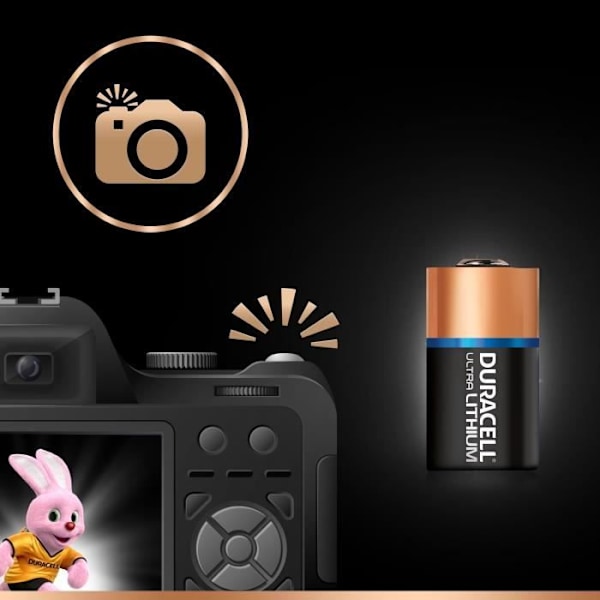 Duracell Batterier Duracell, 1 speciellt högeffekts litiumbatteri CR2 3 Volt, CR15H270