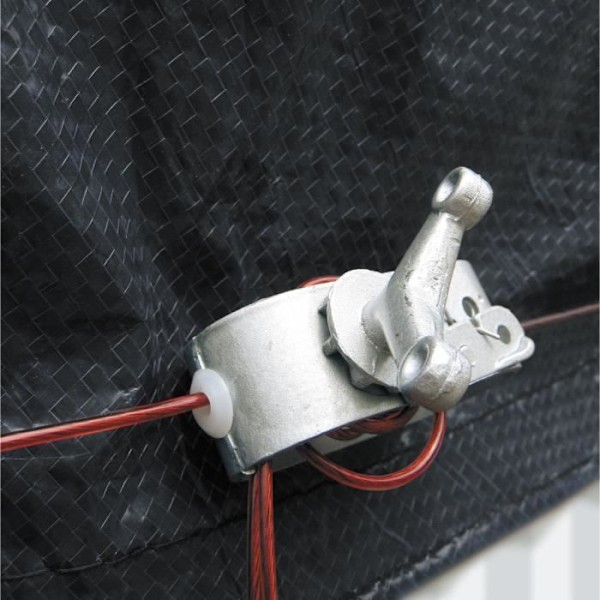 GRE - Vintercover til oval overjordisk pool 5,00m x 3,00m - GRE - CIPROV501 - 120g/m² - Blå Blå