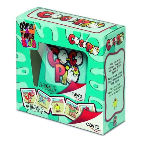 Cayro Co-Pio - Korttipeli, - 7010