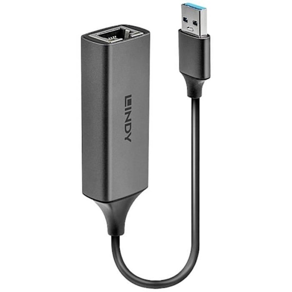 Netværksadapter - LINDY - USB 3.2 - 5 GBit/s - RJ45 - Gigabit-LAN