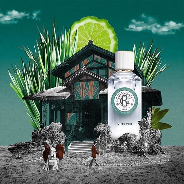 Eau Parfumée - Roger&Gallet - Persisk Mandel - 100ml - Eau de parfum - Træagtige og friske noter