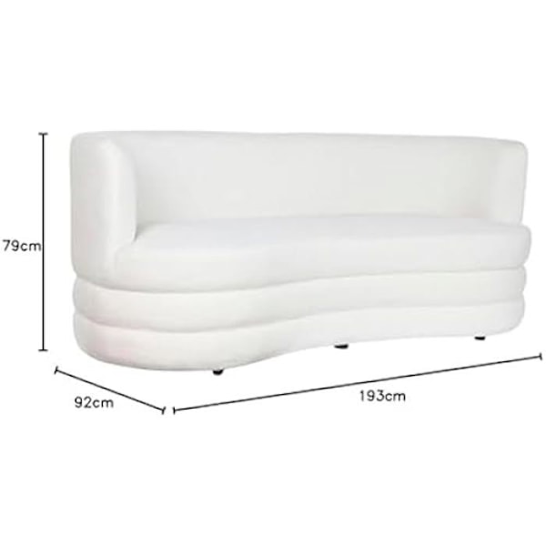Fåtöljer - DKD HEMDEKOR - Flerfärgad - Plast - Standard - 193x92x79 cm Flerfärgad