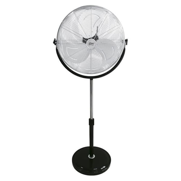 Jalustatuuletin - EDM - 33939 - 120W - 50cm - Musta