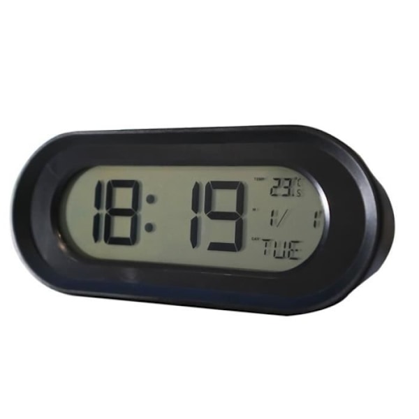 Clockradio ELBE RD700 Sort termometer