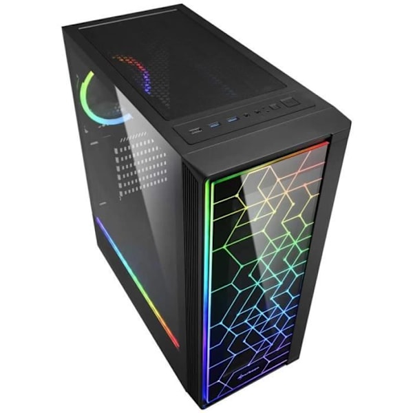 Sharkoon RGB Gaming PC Case - LIT 100