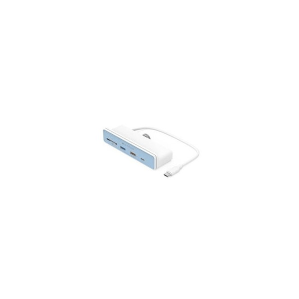 USB-C Hub - Sanho - HyperDrive 6-in-1 - 6 porttia - Huomaamaton kiinnitys - 7 värilaattaa
