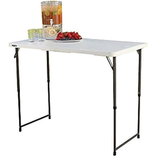 Foldebord - Levetid - 122 x 61 cm - Flerfarvet - Ideel til camping og have - Blandet Flerfärgad