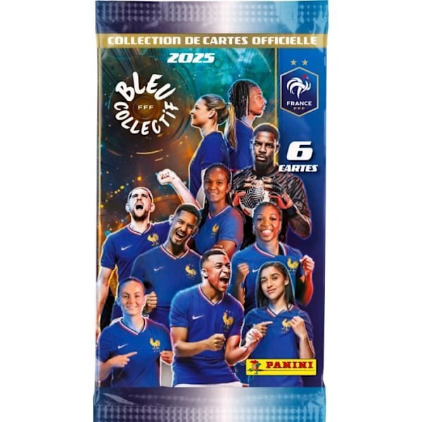 Startpakke - PANINI - FODBOLDFEDERATION 2025 TC - Ringbind + 4 lommeposer - 24 kort