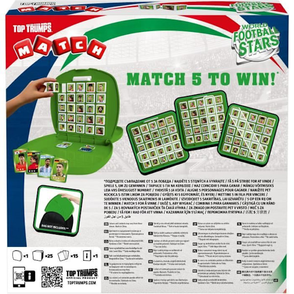 MATCH Maailman Jalkapallotähdet 2025 - Lautapeli - WINNING MOVES
