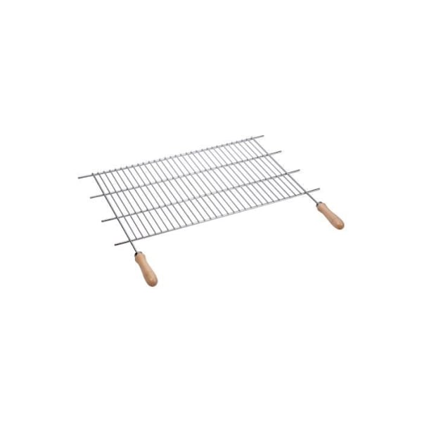Barbecue i Zink - GENERISK - Sauvique 70x40cm - Træ - Metal