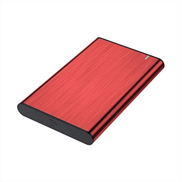 Aisens ASE-2525RED USB-kiintolevyn suojaus Punainen Micro USB B USB 3.2 Gen 1 (3.1 Gen 1)