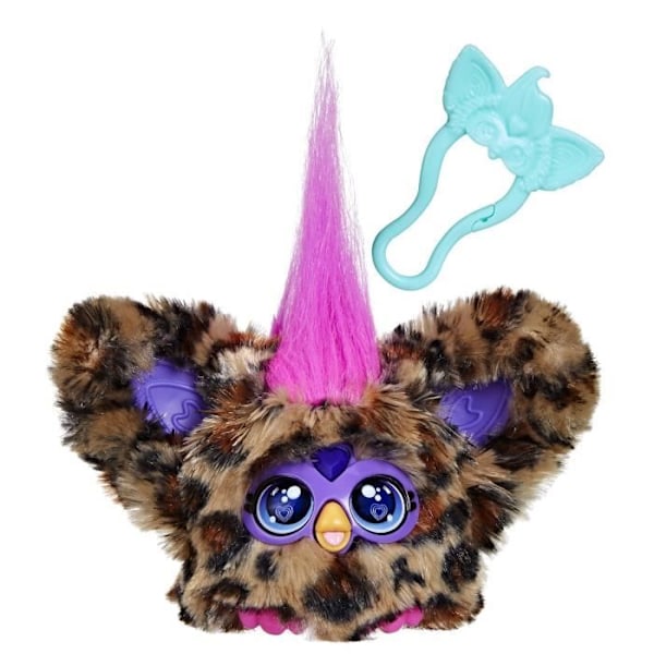 Furby Furblets Chee-Chee, mini elektroniikkapehmo tytöille ja pojille, yli 45 ääntä, alkaen 6-vuotiaille, Hasbro Flerfärgad