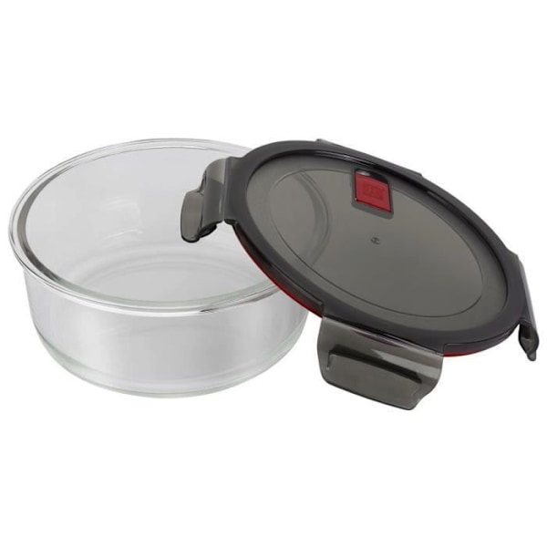 ZWILLING Gusto - Ilmatiivis säilytyslaatikko (pyöreä 1300 ml) - Borosilikaattilasi