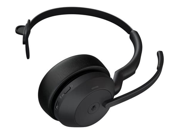 Kuulokkeet - Bluetooth - langaton - USB-C Bluetooth-sovittimen kautta - Jabra - Jabra Evolve2 55 MS Mono - kuulokkeet