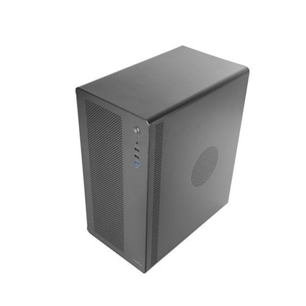 Mars Gaming Tacens AEROM, Micro-ATX PC-kabinet, Robust Metalstruktur, Frontgitter, 1x 120mm Bagventilator