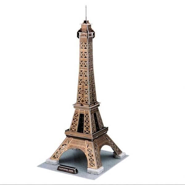 Puzzle 3D - Eiffeltårnet - Byggespil - EXPLORA - 39 dele - Fra 5 år