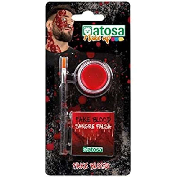 Halloween Makeup Atosa - BL - 197 x 7 cm - Sort